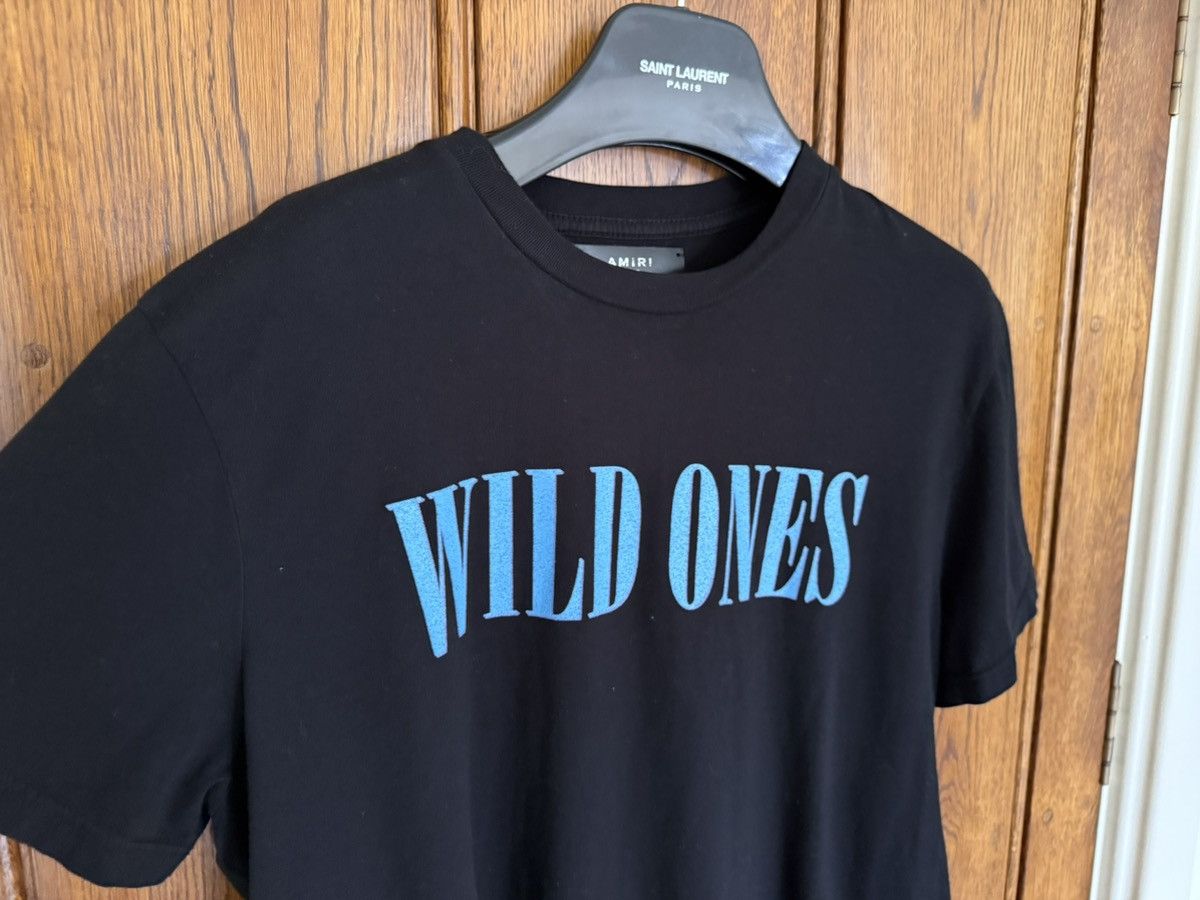 Amiri Amiri black blue ‘wild ones’ t shirt Size US M / EU 48-50 / 2 - 7 Thumbnail
