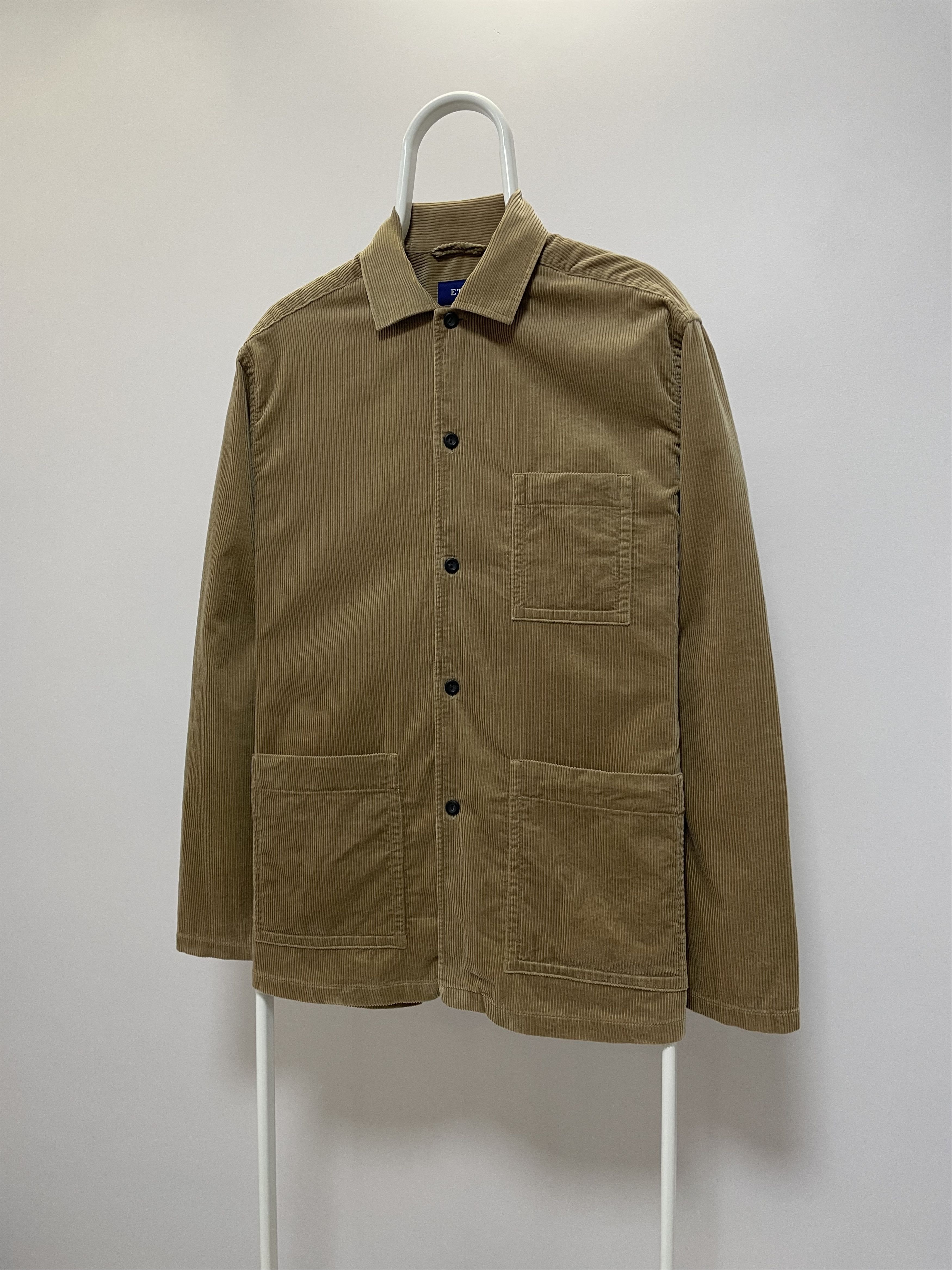 Eton ETON Overshirt Corduroy Brown Light Jacket Shirt Blazer Coat Size US L / EU 52-54 / 3 - 8 Thumbnail