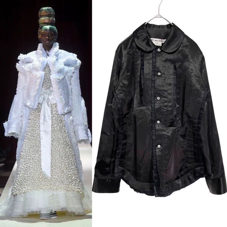 Comme des Garcons Comme Des Garcons Mainline Lace Shirt Size S / US 4 / IT 40 - 7 Thumbnail