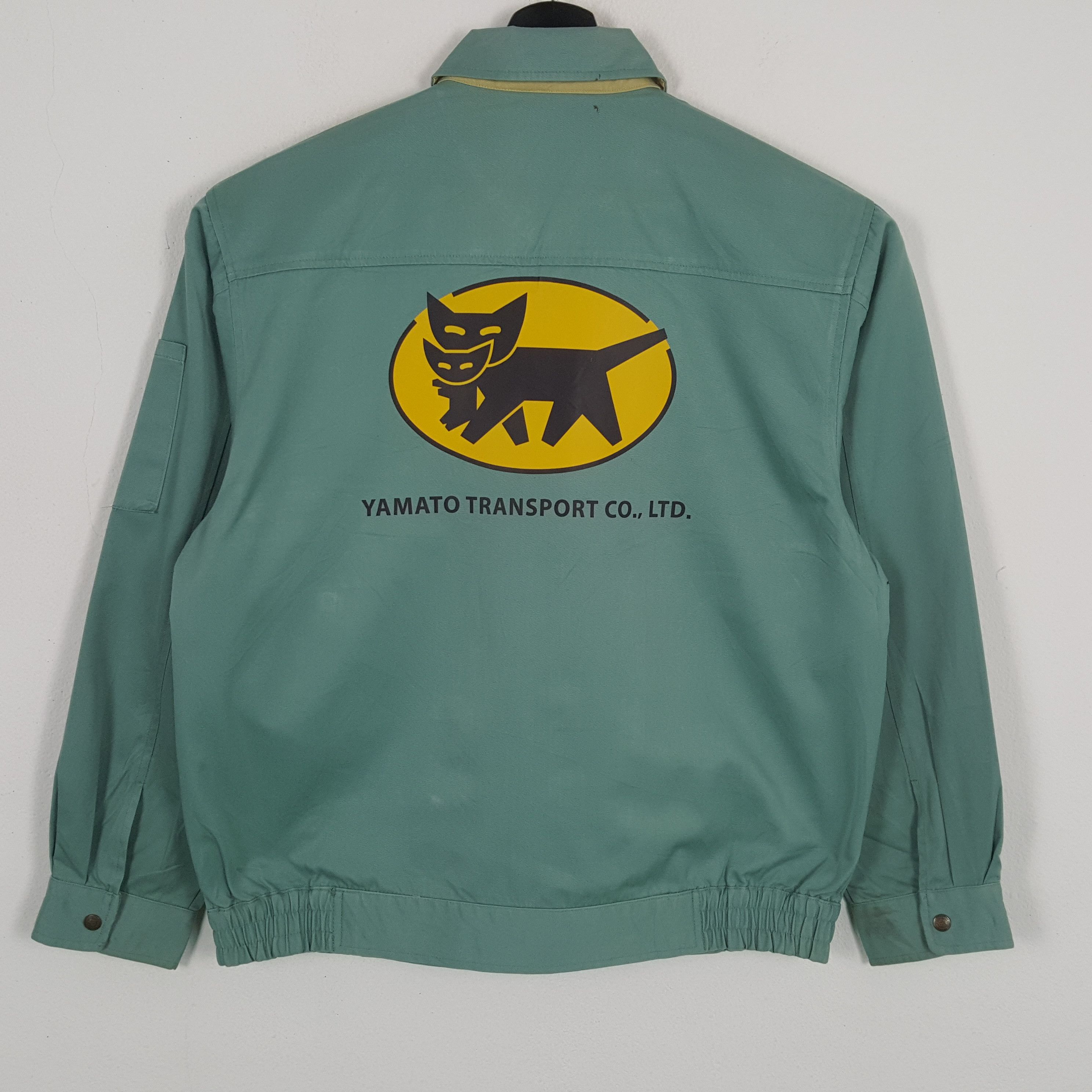 Vintage YAMATO TRANSPORT Japanese Workwear Style Custom Jacket Size US M / EU 48-50 / 2 - 1 Thumbnail
