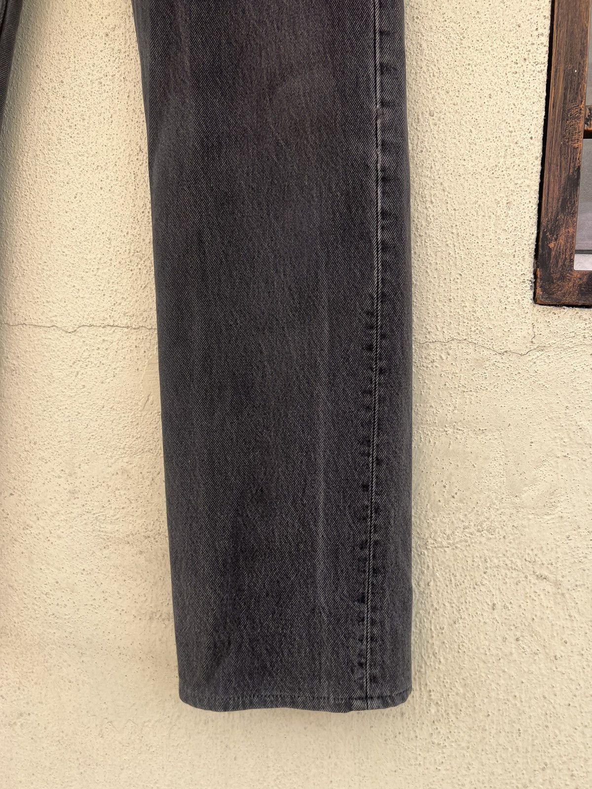 Levi's Vintage 80s Levi’s 501 Distressed Fade Black Denim Jeans Size US 30 / EU 46 - 13 Thumbnail