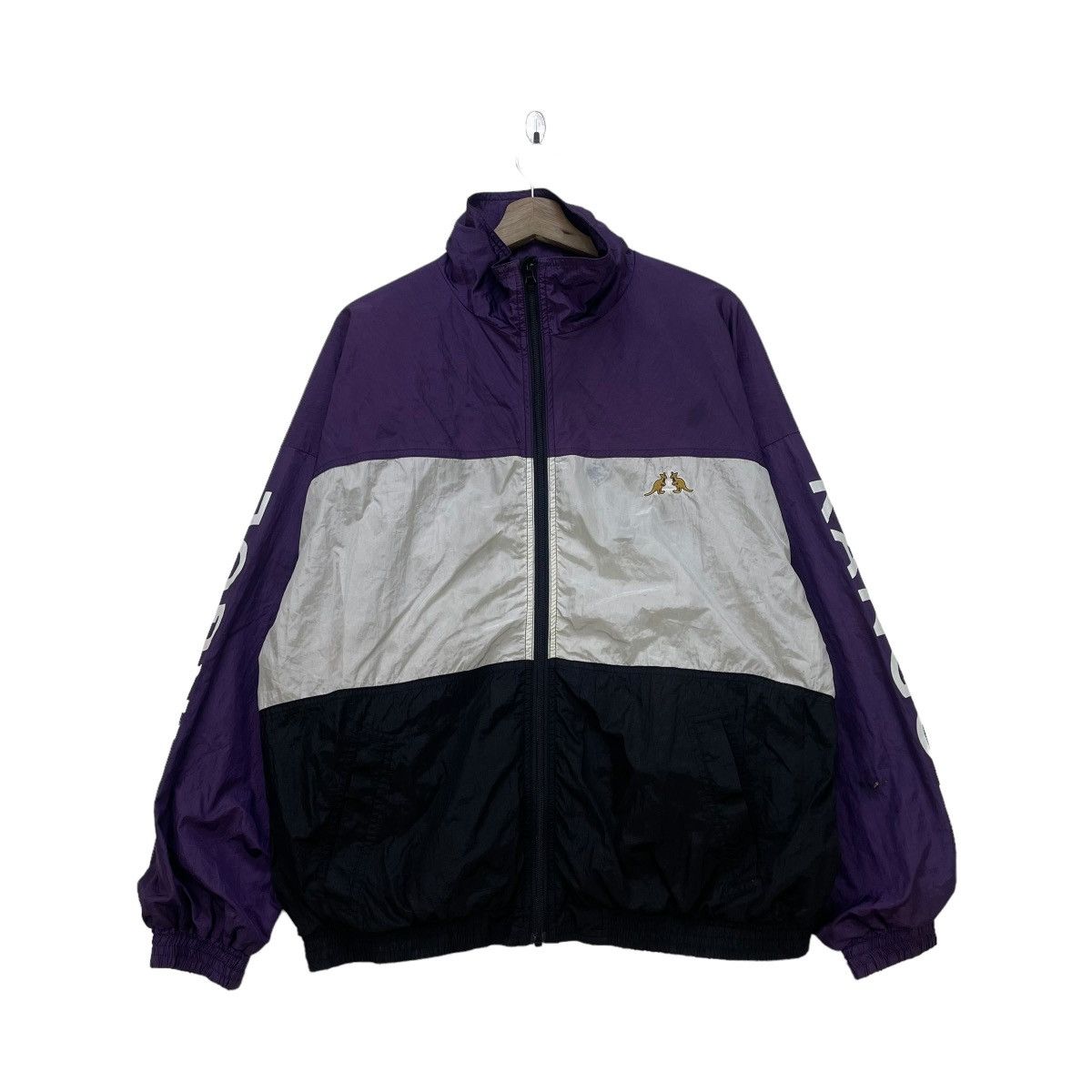 Japanese Brand × Kangol × Vintage Vintage Kanggol Spell Out Big Logo Light Jacket Size US M / EU 48-50 / 2 - 2 Thumbnail