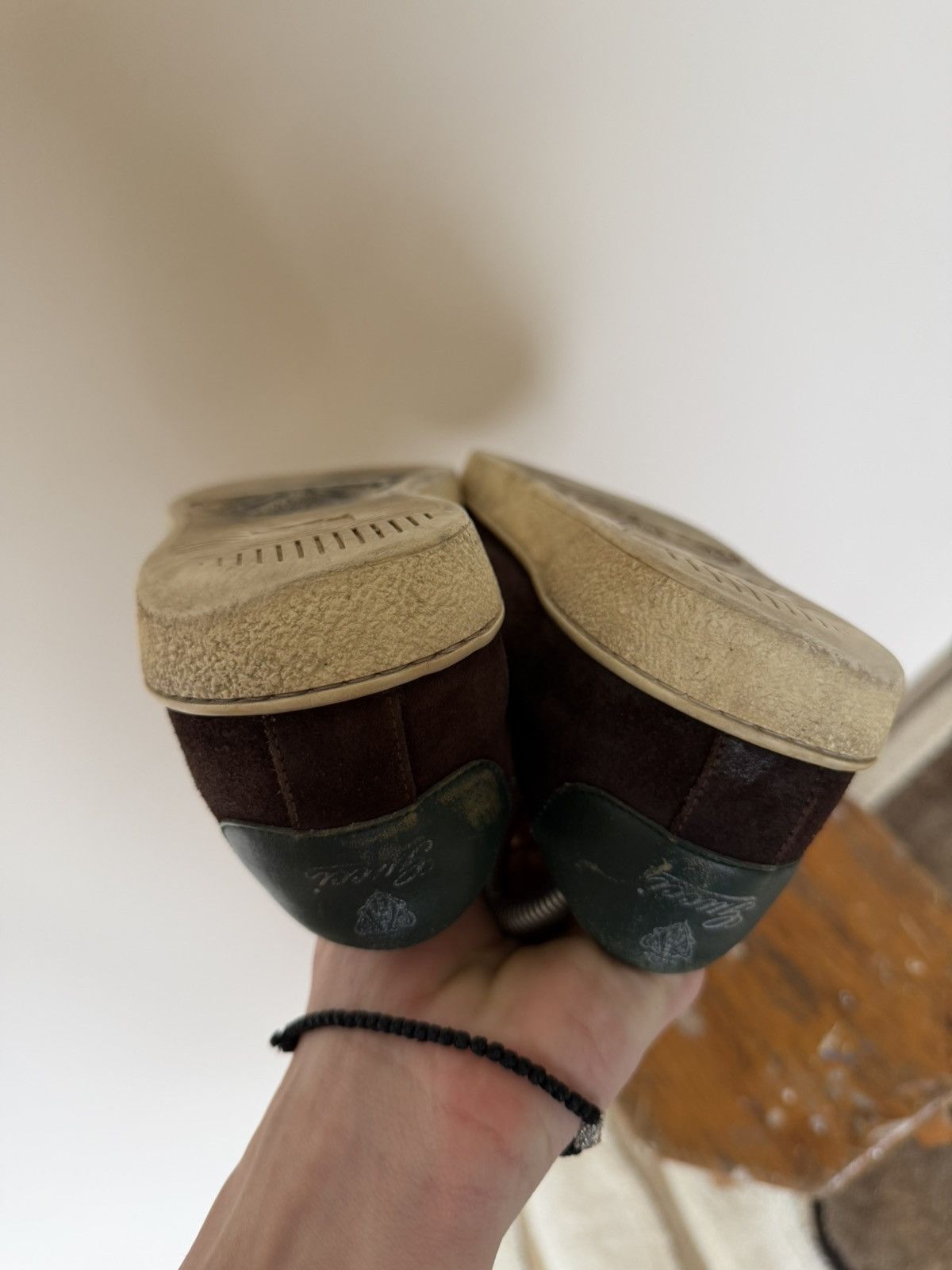 Gucci Gucci Brown Suede Luxury Shoes Size US 9.5 / EU 42-43 - 8 Thumbnail