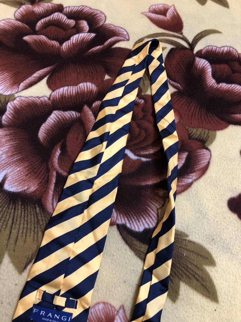 Vintage Vintage Men's Neck Tie Frangi SILK Size ONE SIZE - 9 Thumbnail