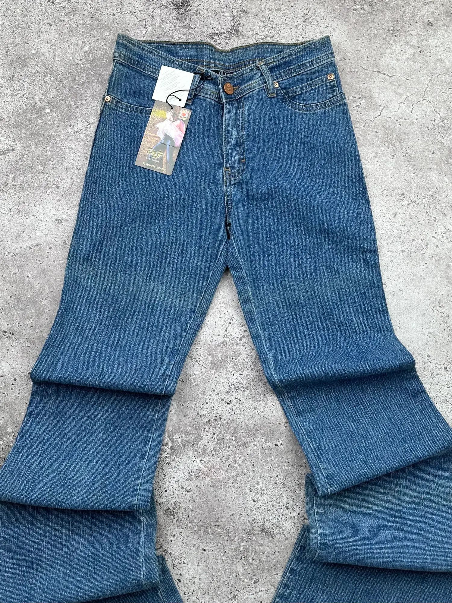 Vintage Vintage Flare Jeans C490(V601) Size 25" / US 0 / IT 36 - 2 Thumbnail