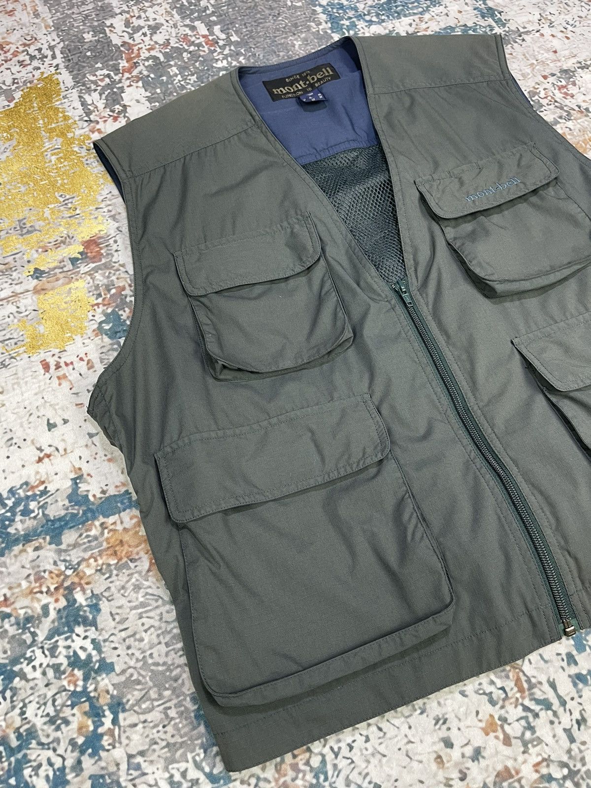 Montbell Vintage Montbell Utility Pocket Ripstop Nylon Size US M / EU 48-50 / 2 - 3 Thumbnail
