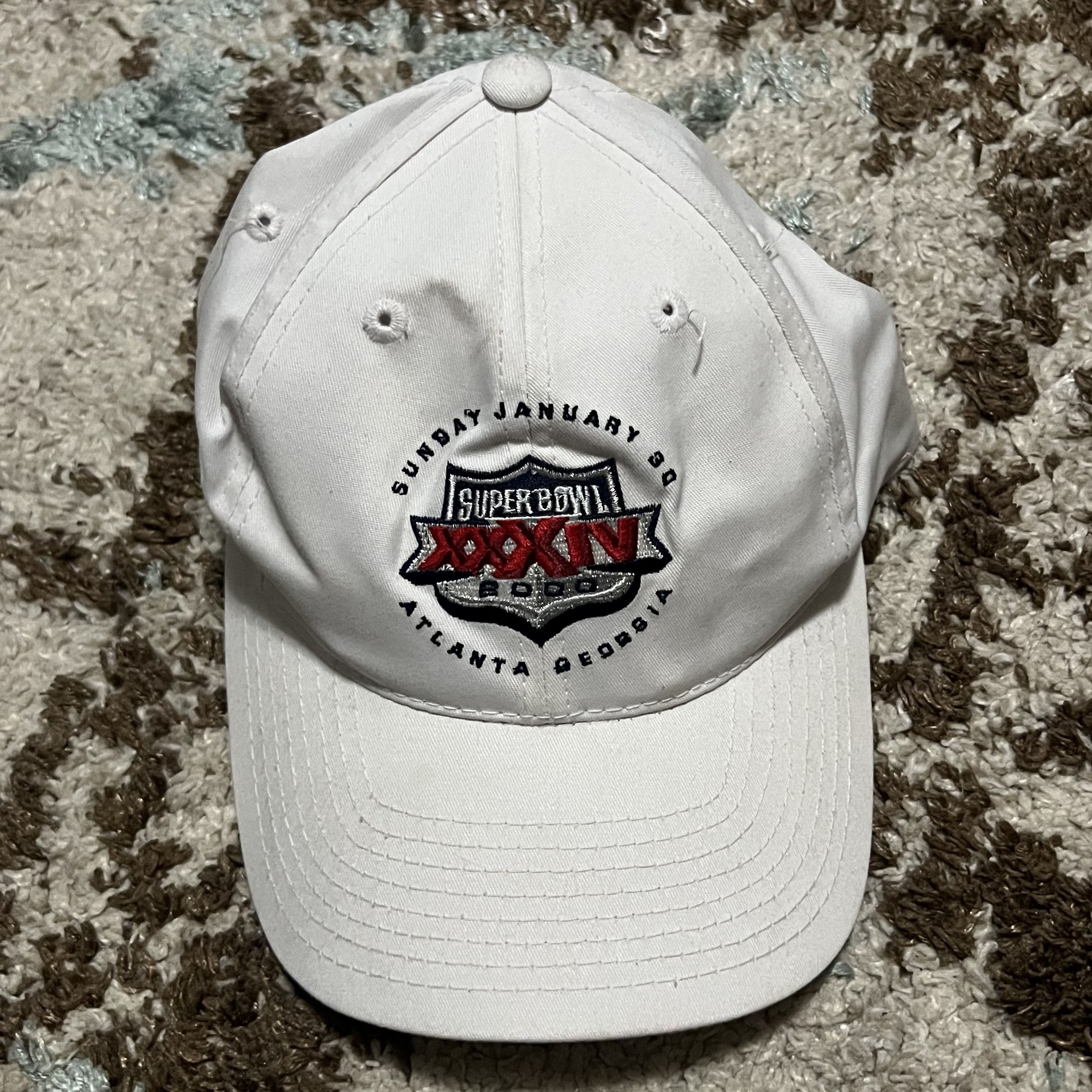 Logo Athletic × NFL × Vintage Vintage NFL Superbowl 34 Snapback Hat Logo Athletic 2000 Size ONE SIZE - 1 Thumbnail