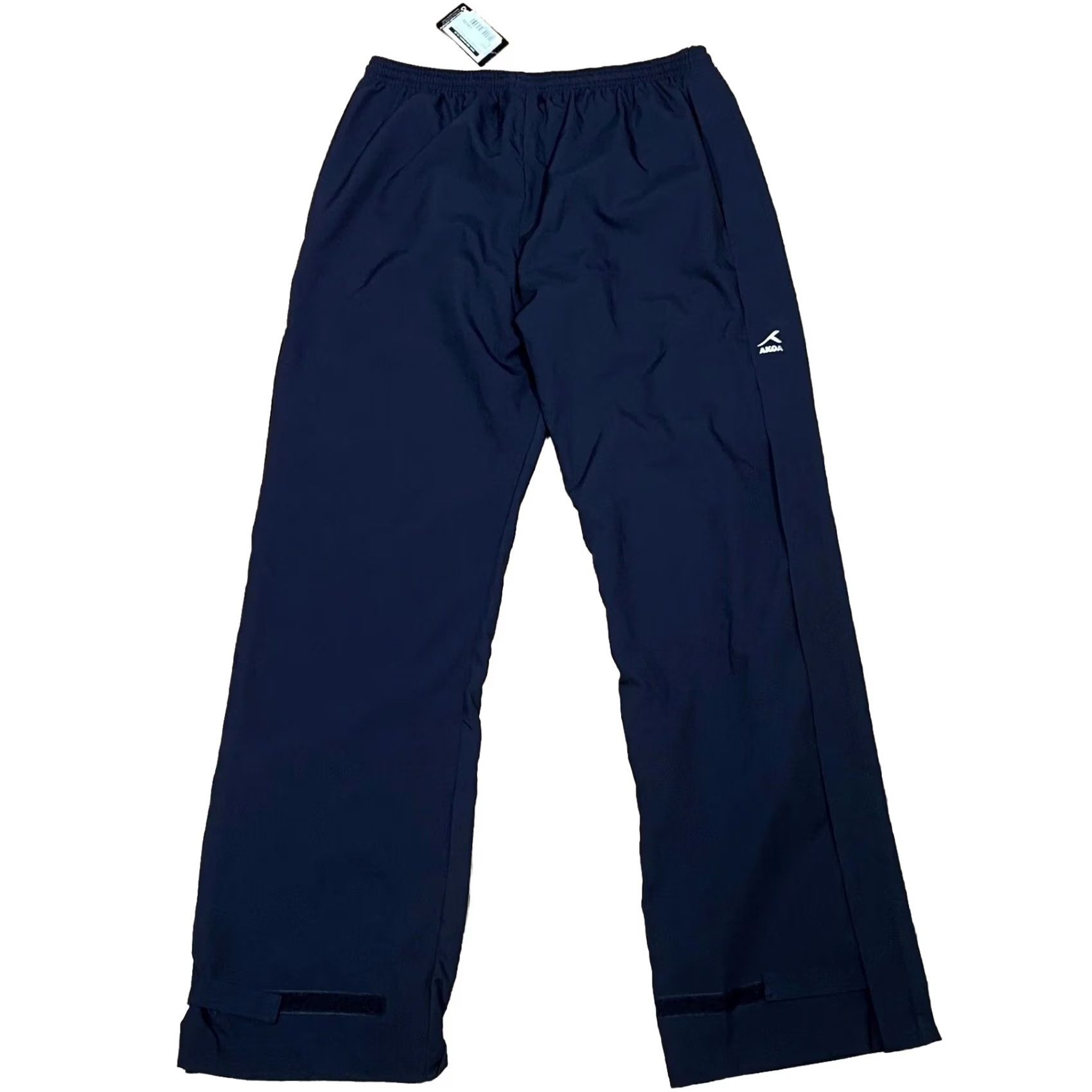 Vintage VINTAGE? No — Akoa Tudor Hall Track Pants Mens Large Navy Blue New With Tags Leg Zip Track Pants Mens Large Navy Blue Size US 33 - 2 Thumbnail