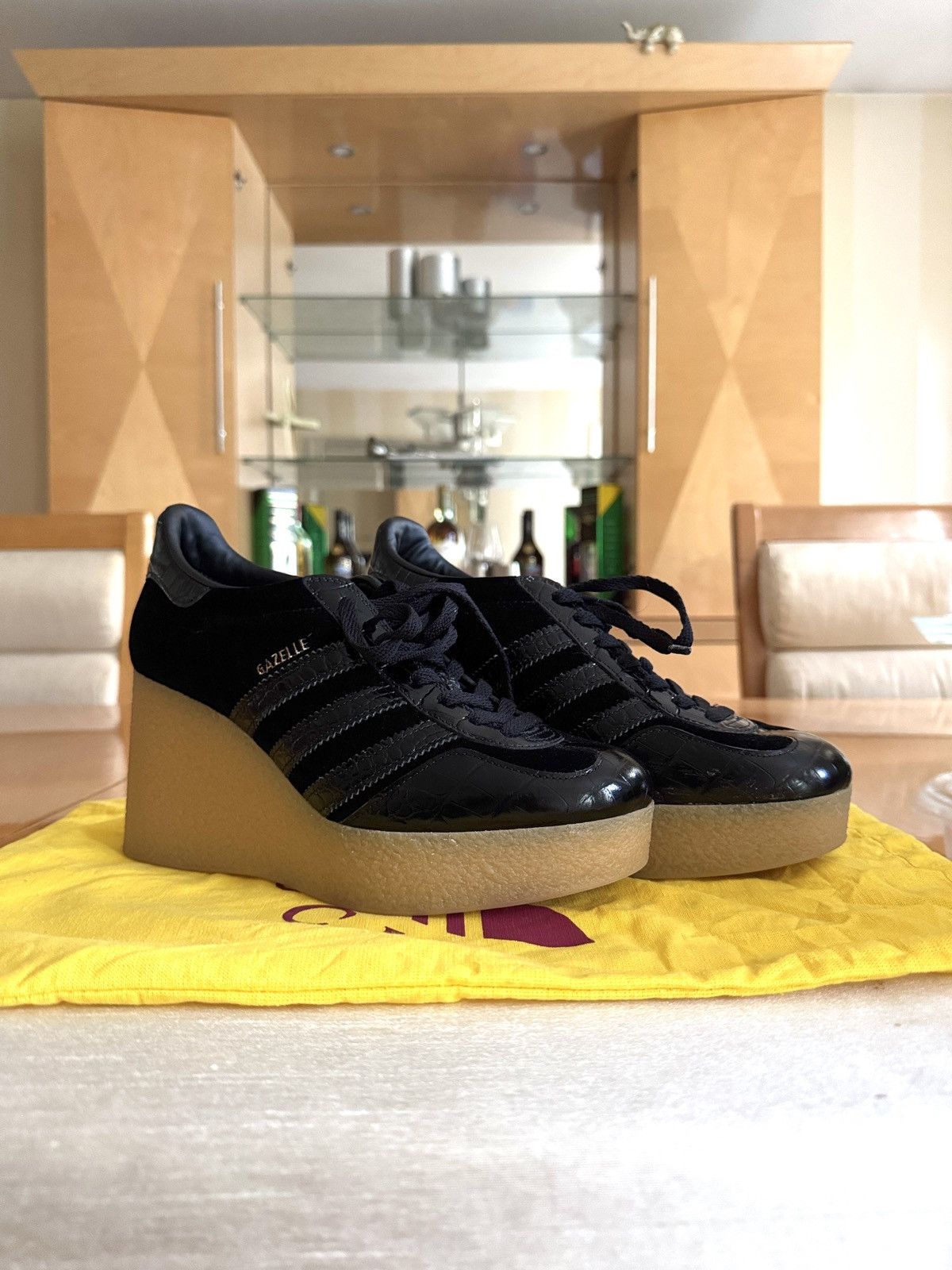 Adidas  Gucci Adidas x Gucci Gazelle Wedges | Grailed