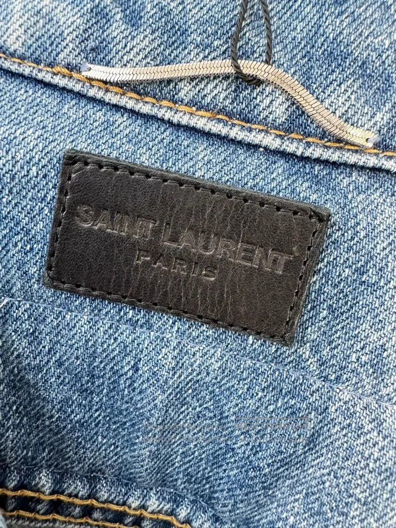 Saint Laurent Paris Saint Laurent Blue Denim Jacket M. Size US M / EU 48-50 / 2 - 3 Thumbnail