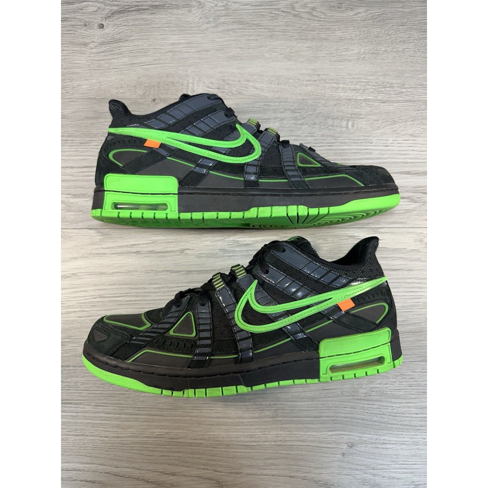 Nike × Off-White Nike Air Rubber Dunk x Off-White Low Green Strike - Size 11 Size US 11 / EU 44 - 2 Thumbnail