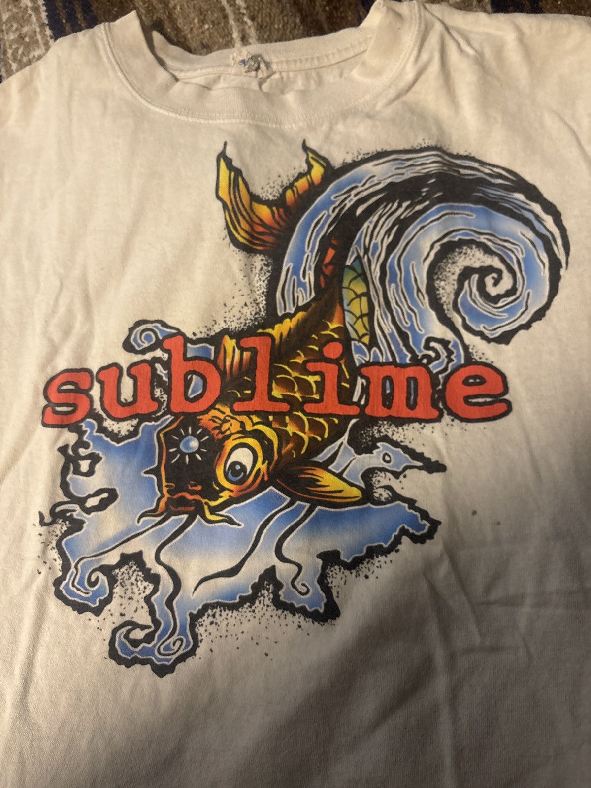 Anvil Rare Sublime badfish shirt anvil M early 2000s Size US M / EU 48-50 / 2 - 1 Thumbnail