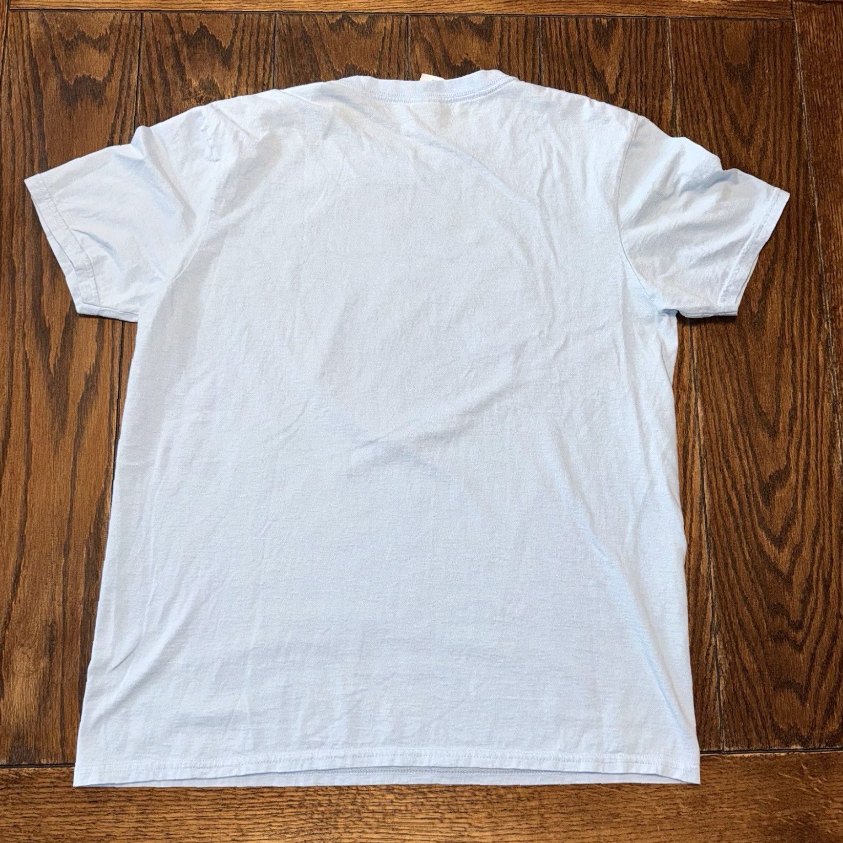 Gildan Gene Ween Shirt Aaron Freeman FREE-MAN Solo Tour 2014 Blue New Hope PA Large Mens T-Shirt Rock Band Logo Crew Neck Short Sleeve Cotton Gildan USA Size US L / EU 52-54 / 3 - 7 Thumbnail