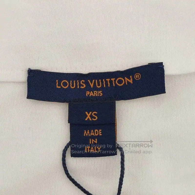 Louis Vuitton Louis Vuitton Women's XS White Cotton T. Size XS / US 0-2 / IT 36-38 - 5 Thumbnail
