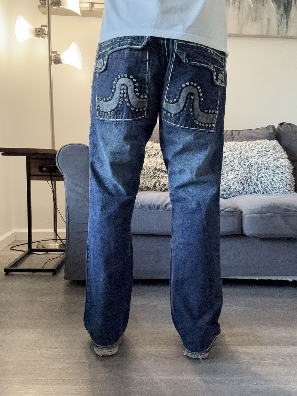 Vintage Laguna Beach Men’s Denim Jeans Size US 36 / EU 52 - 3 Thumbnail