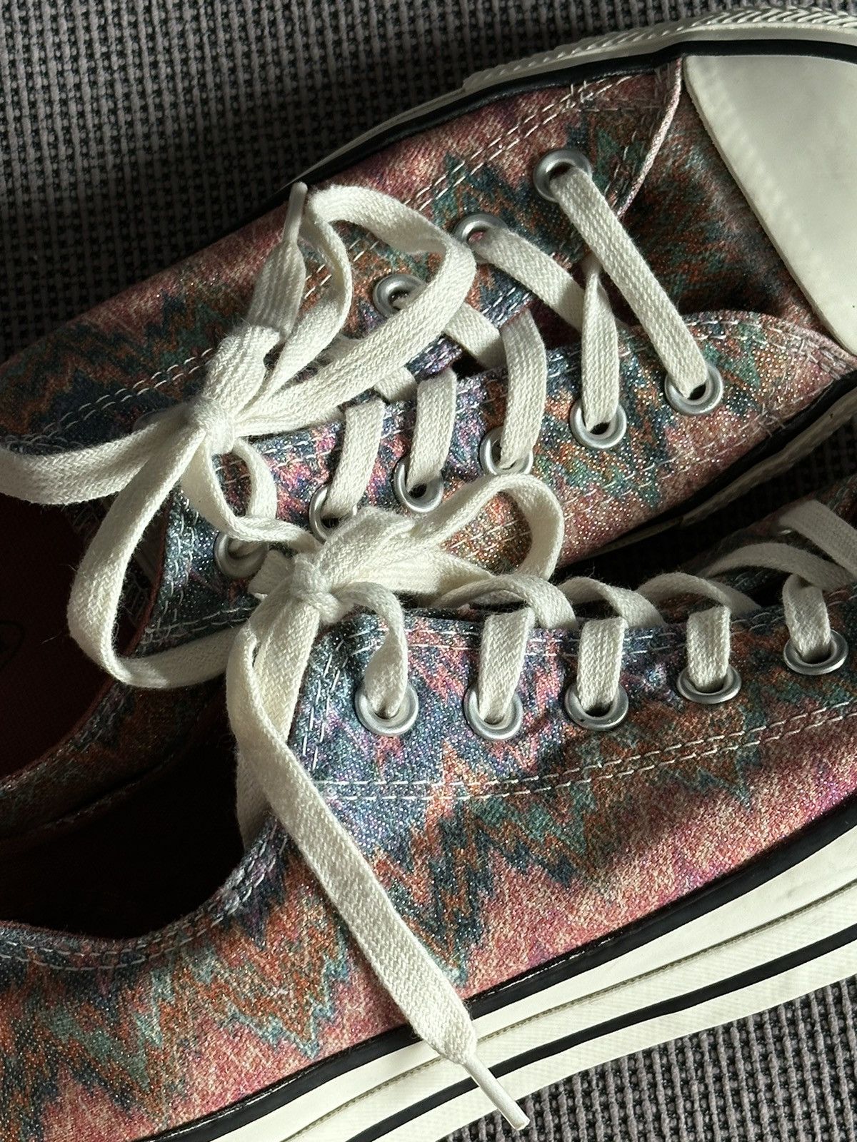 Converse × Missoni Converse x Missoni glitters low-top shoes Size US 8.5 / IT 38.5 - 8 Thumbnail