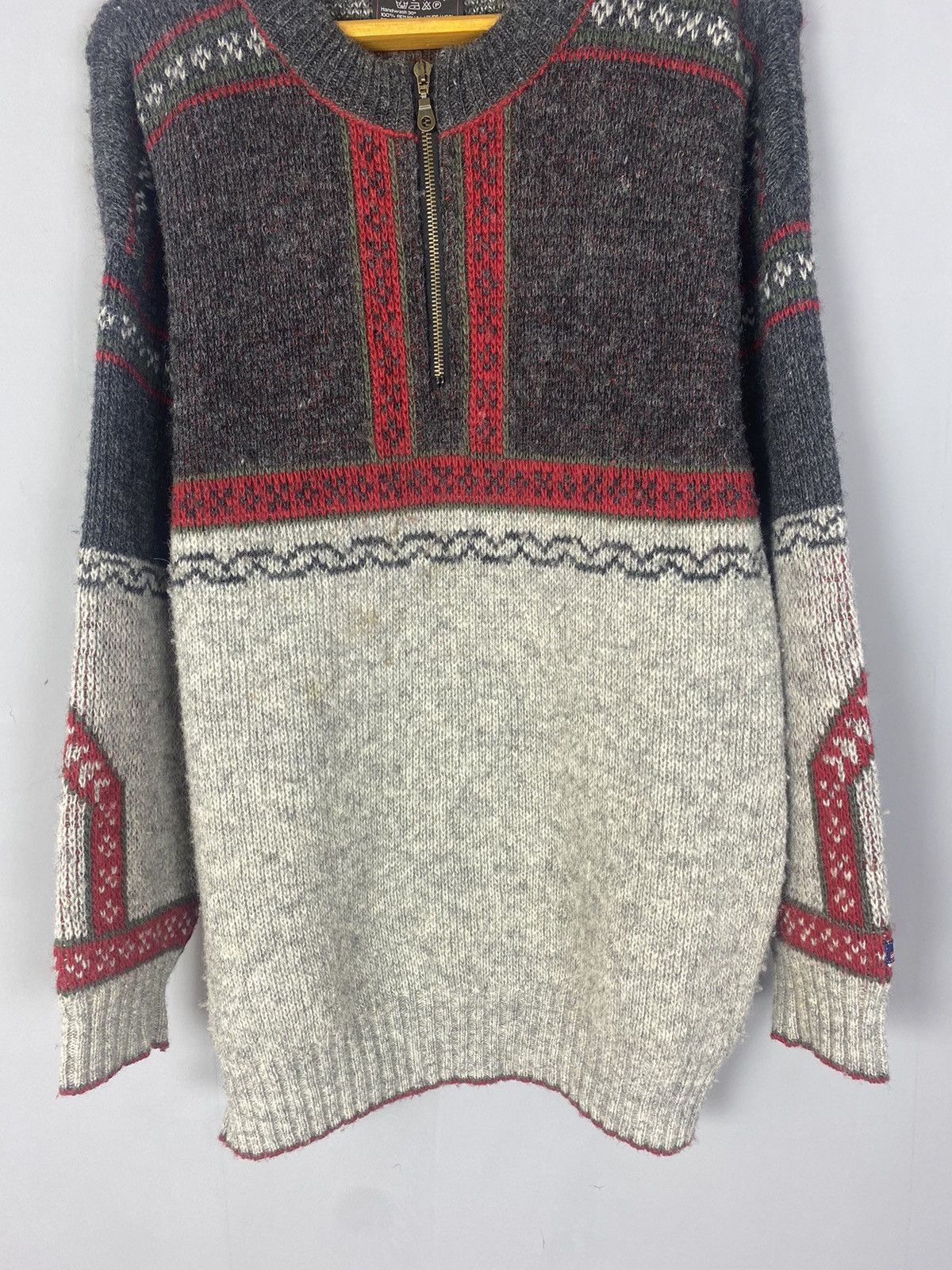 Vintage Vintage norwool Norway wool sweater Size US L / EU 52-54 / 3 - 3 Thumbnail