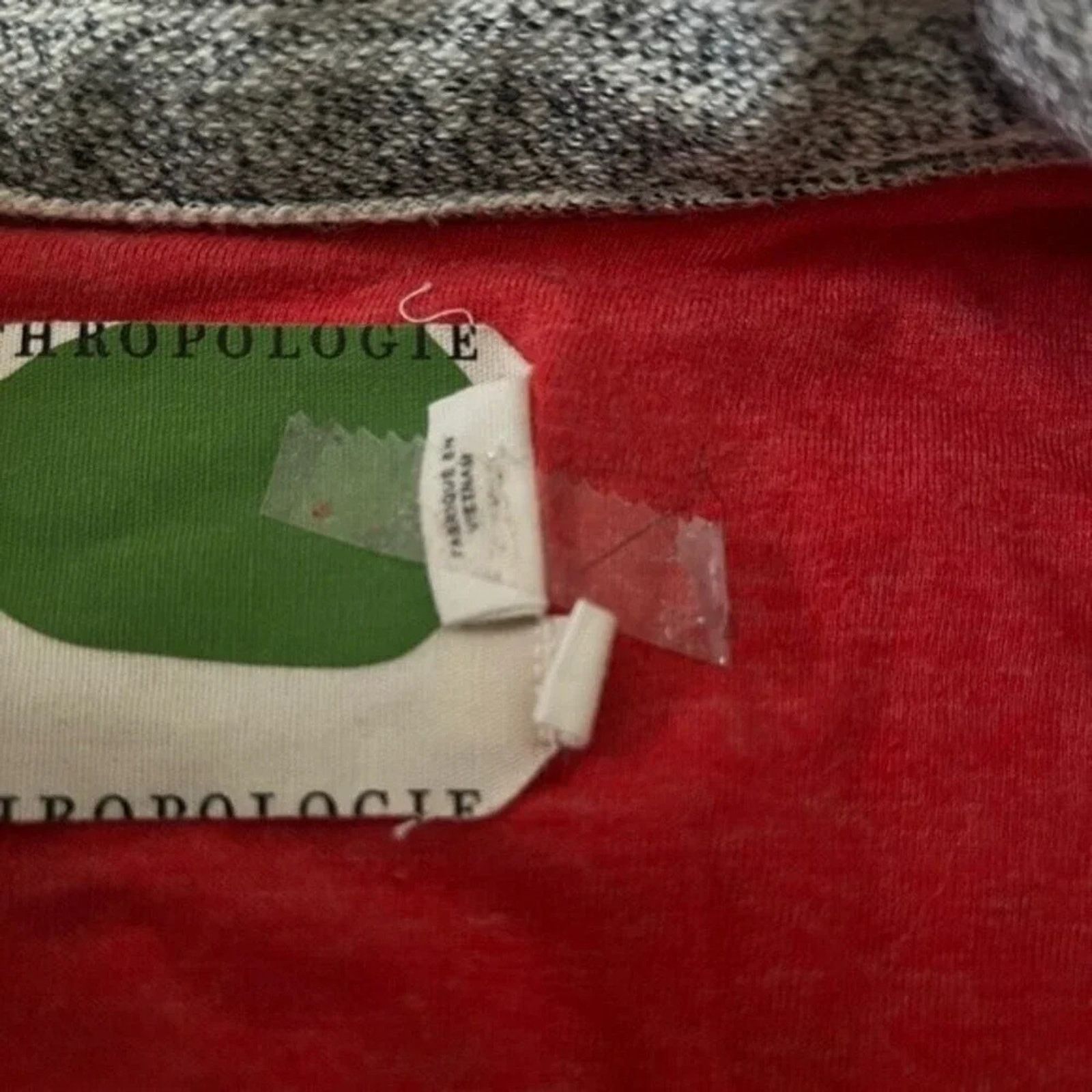 Anthropologie Anthropologie Caitlin Grey knit Moto jacket, size Medium Size M / US 6-8 / IT 42-44 - 6 Thumbnail