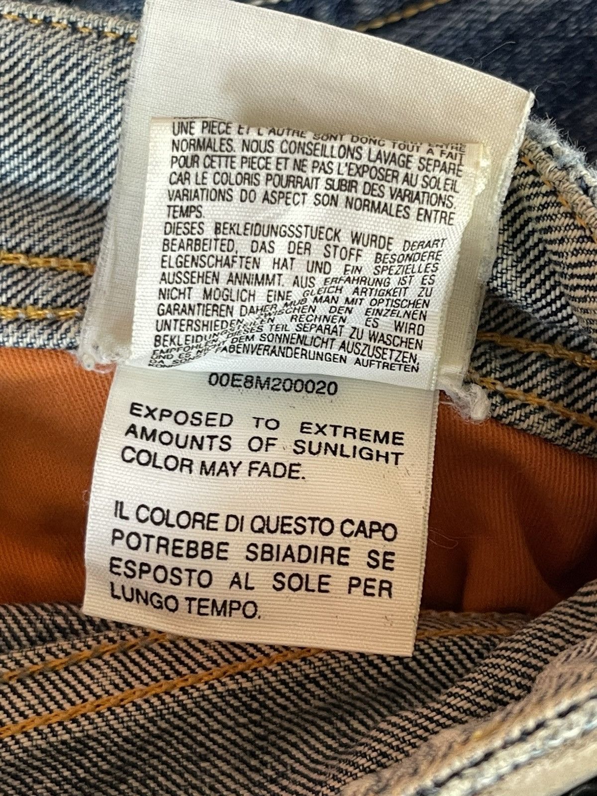 Diesel Diesel Lemmen Loose Fit Size US 33 - 6 Thumbnail