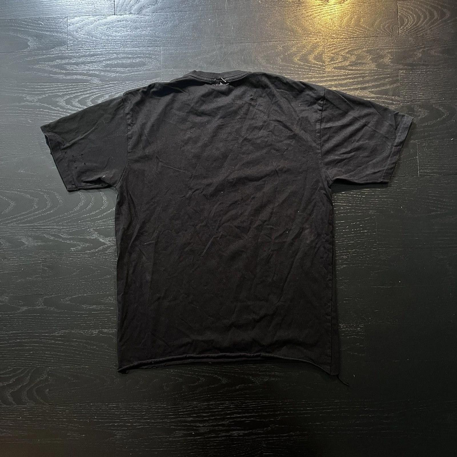 Designer × Ends Repair 1 of 1 Ends Repair Black Distressed “Bitch” Print T-Shirt Size US L / EU 52-54 / 3 - 6 Thumbnail