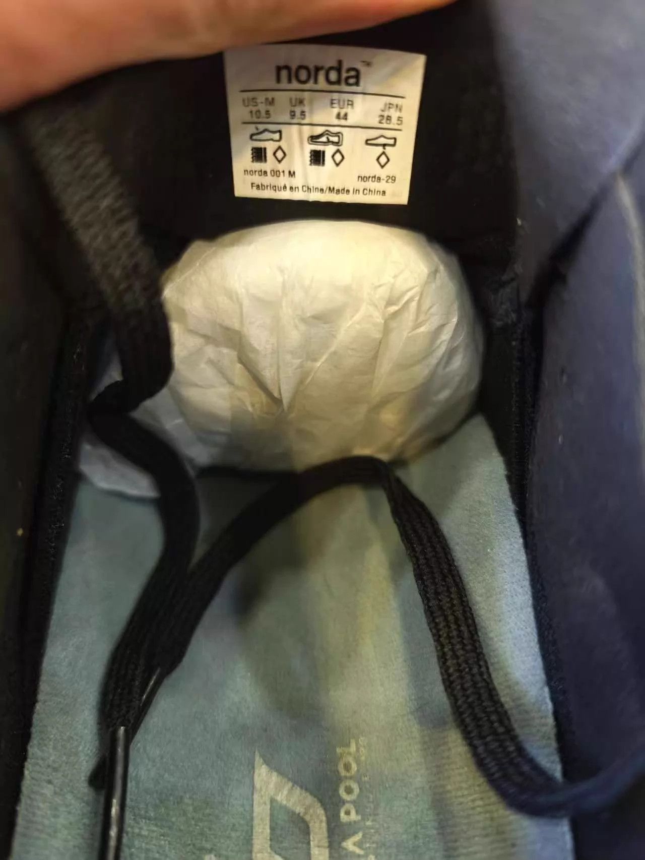 norda norda 001AG Low-Top Trail Runners Size 44 Like New Size US 11 / EU 44 - 5 Thumbnail