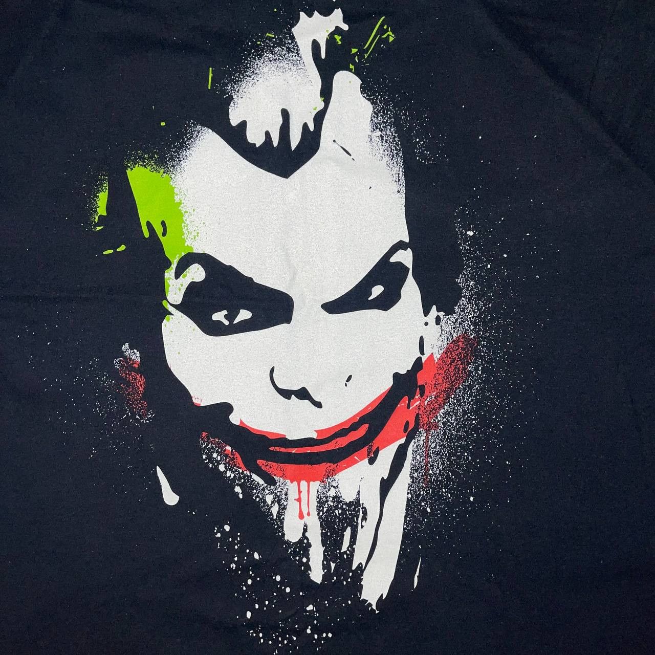 Vintage DC Comics Mens Joker Big Face T-shirt Black Sizes L Size US L / EU 52-54 / 3 - 8 Thumbnail