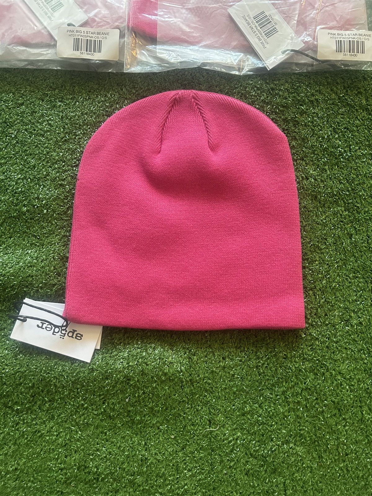 Sp5der SP5DER “5STAR” SKULLY RHINSTONE (PINK) O/S Size ONE SIZE - 5 Thumbnail