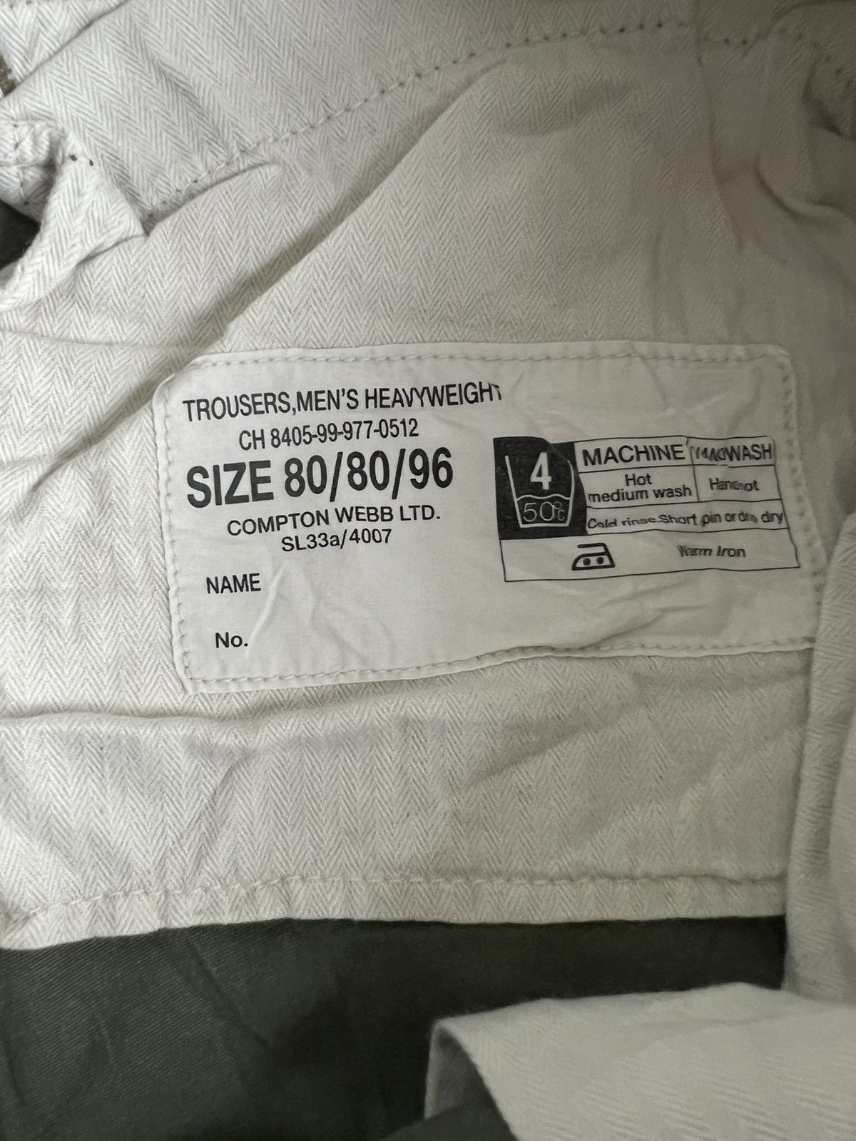 FOB Factory Vtg M-65 Cargo Combat Pants Ripstop Herringbone FOB Factory Size US 34 / EU 50 - 12 Thumbnail