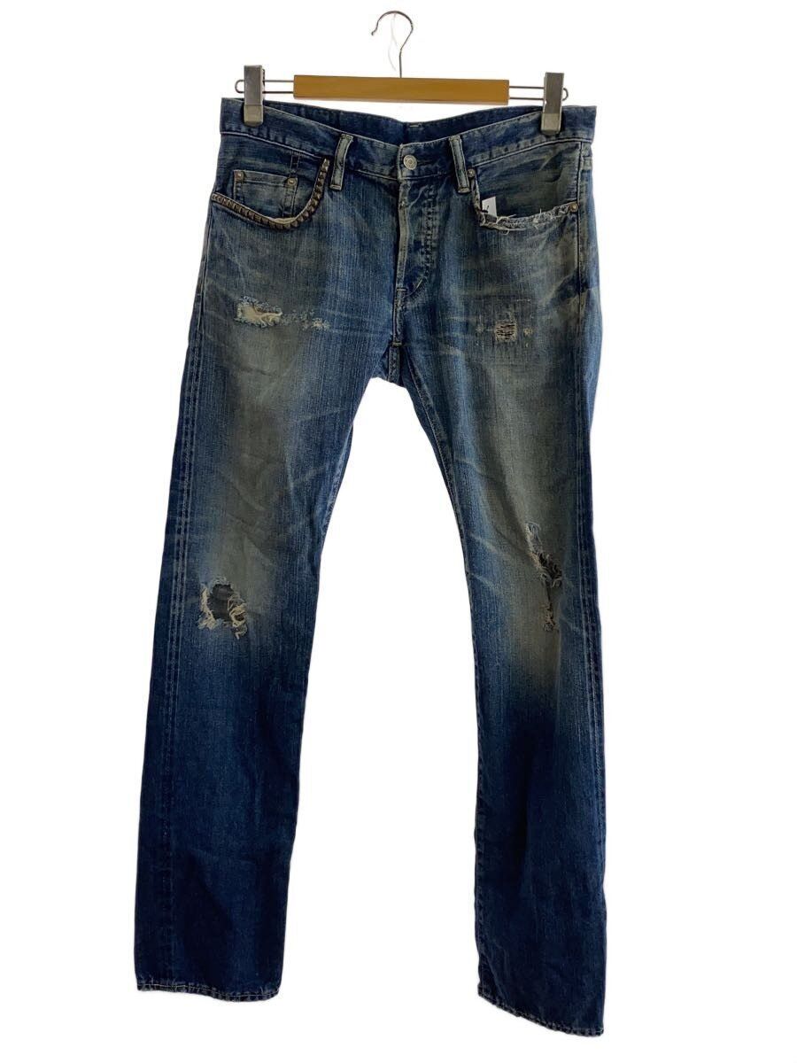 Hysteric Glamour Studded Distressed Jeans Size US 32 / EU 48 - 1 Thumbnail