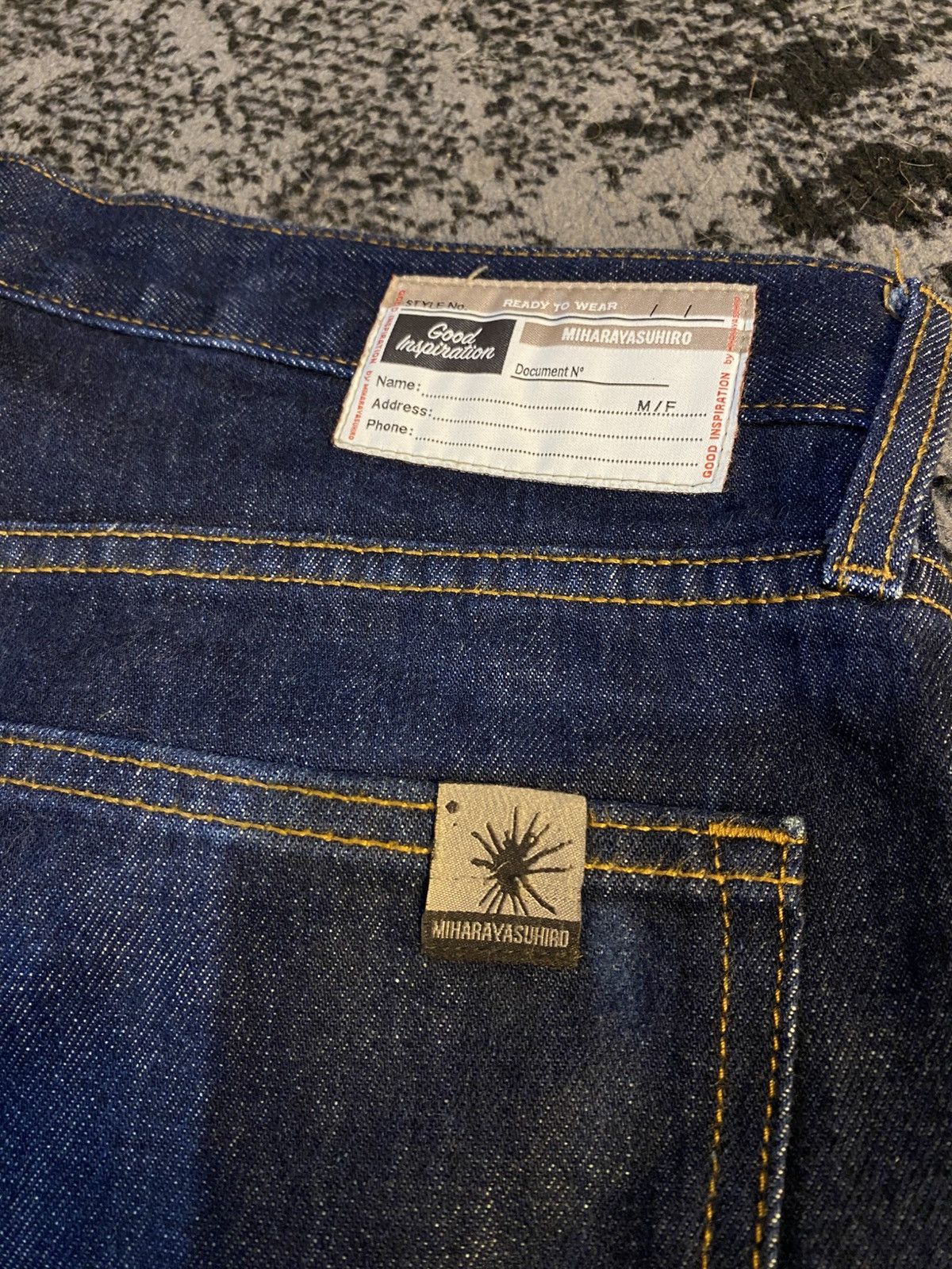 Kapital 2000s Maison Mihara Yasuhiro x GU Good Inspiration Jeans 🔥 Size US 31 - 2 Thumbnail