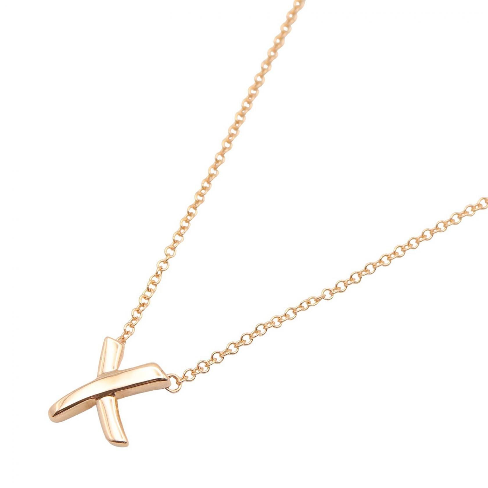 Tiffany & Co. Tiffany & Co. Tiffany & Co. Kiss Au750 Necklace Precious Metal Necklace DUTY FREE for USA Size ONE SIZE - 1 Thumbnail