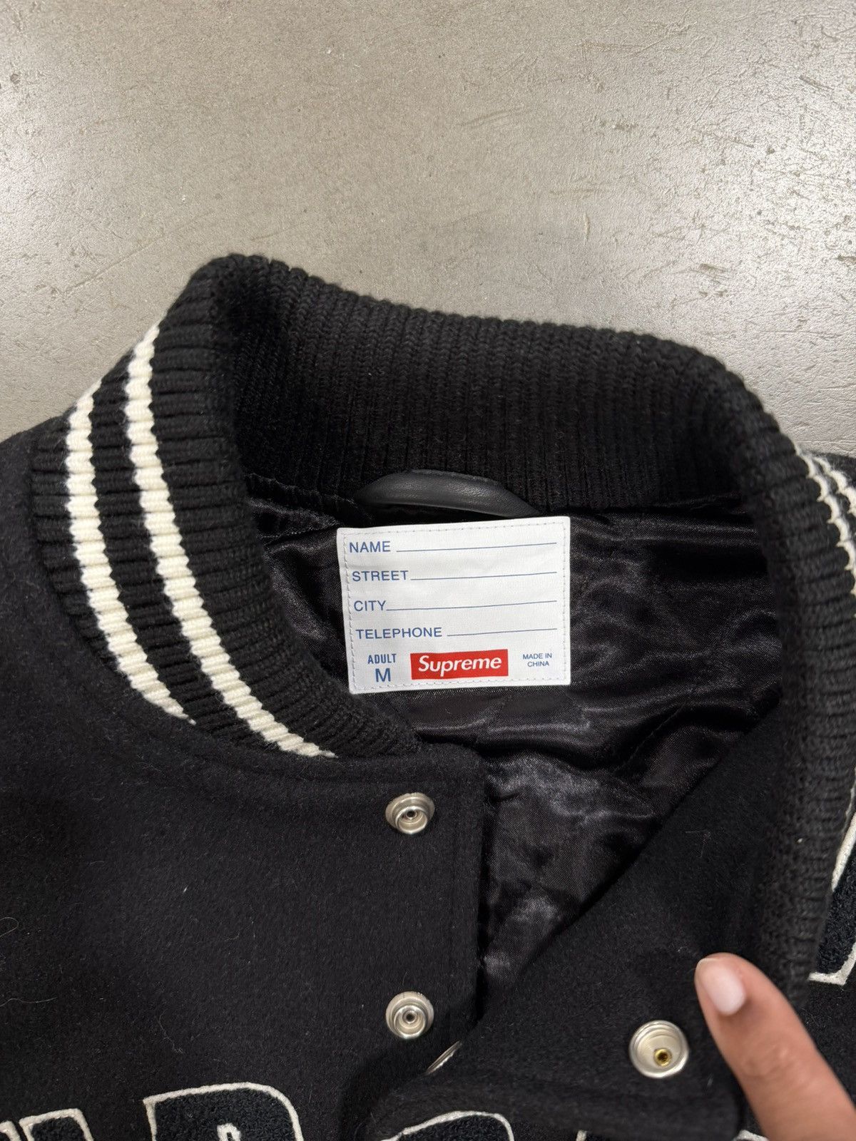 Supreme Supreme Praises Varsity Jacket Size US M / EU 48-50 / 2 - 5 Thumbnail