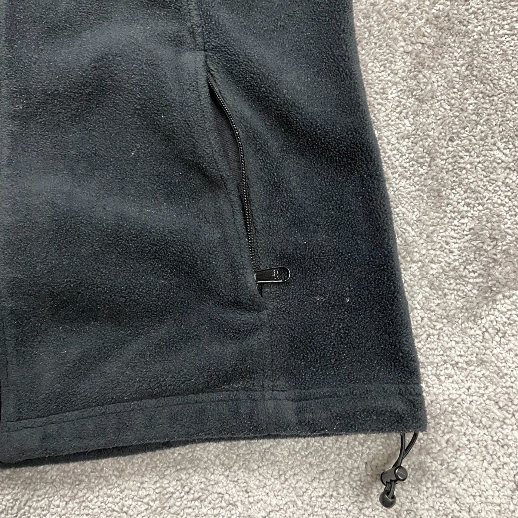 Vintage Columbia Tested Tough In Pink Fleece Jacket Womens XL Black Full Zip High Neck Sleeve Long Pocket Zipper Embroidered Logo Regular Jacket Size XL / US 12-14 / IT 48-50 - 4 Thumbnail