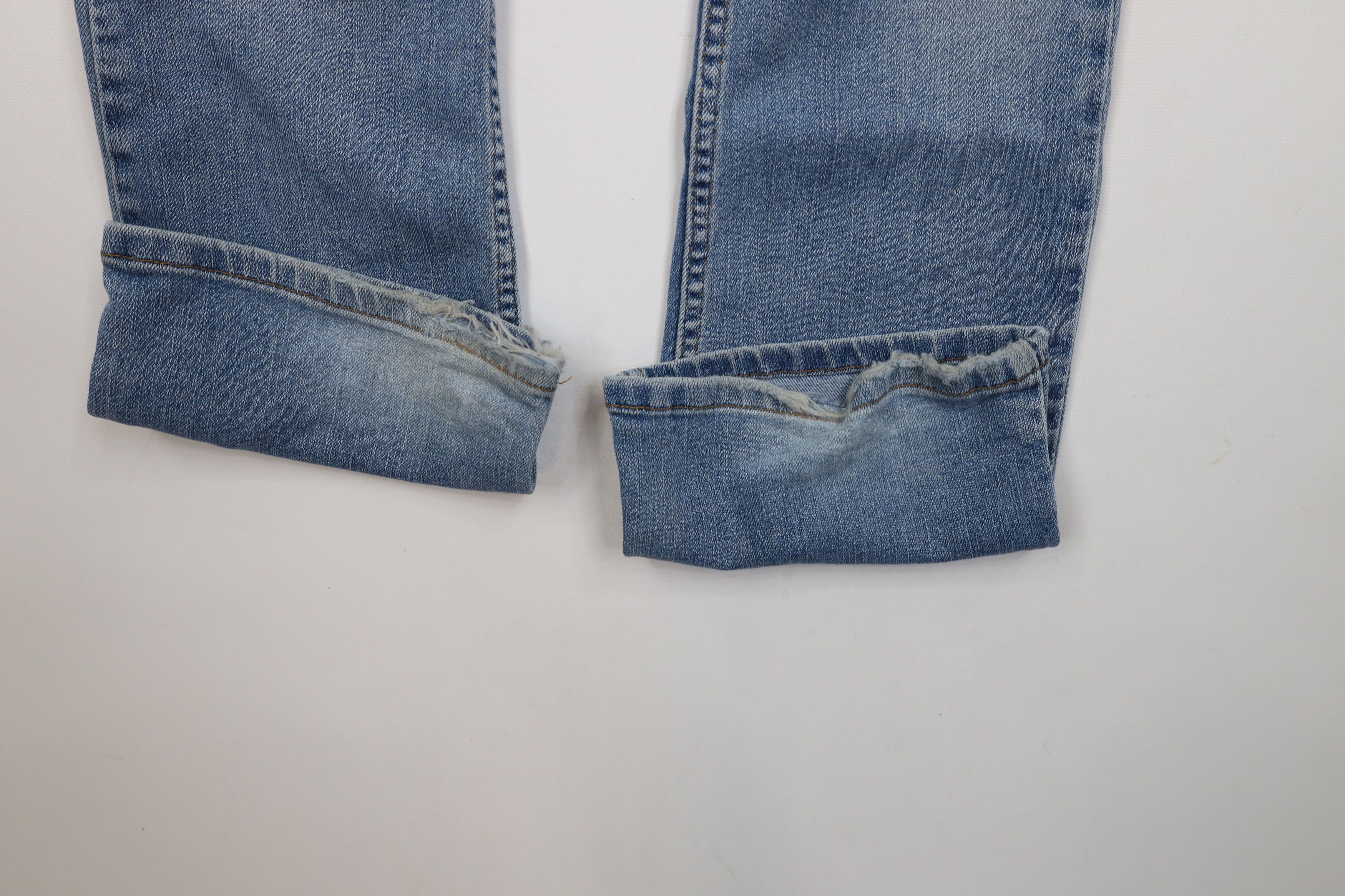 American Eagle Outfitters × Vintage Vintage 90s Y2K American Eagle Outfitters Flared Denim Jeans Size 27" / US 4 / IT 40 - 5 Thumbnail