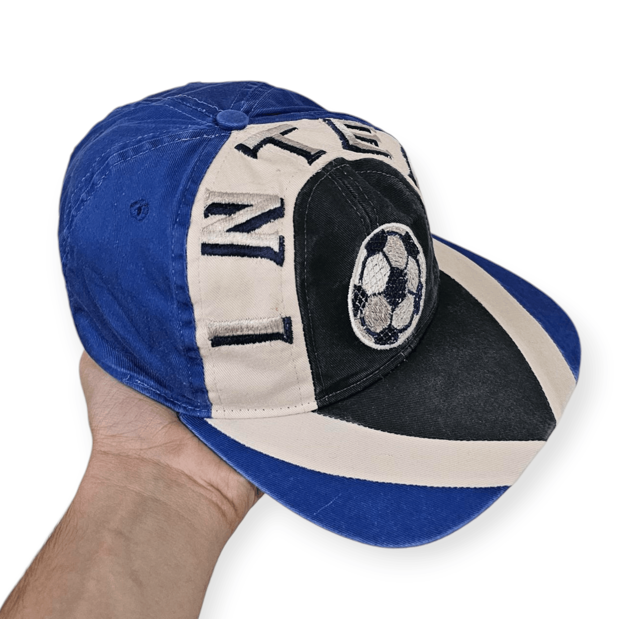 Vintage Inter Milan 90's Big Logo Hat Size ONE SIZE - 4 Thumbnail