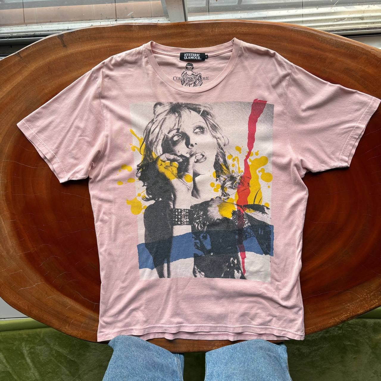 Hysteric Glamour Hysteric Glamour X Courtney Love Graphic Tshirt Size US L / EU 52-54 / 3 - 3 Thumbnail