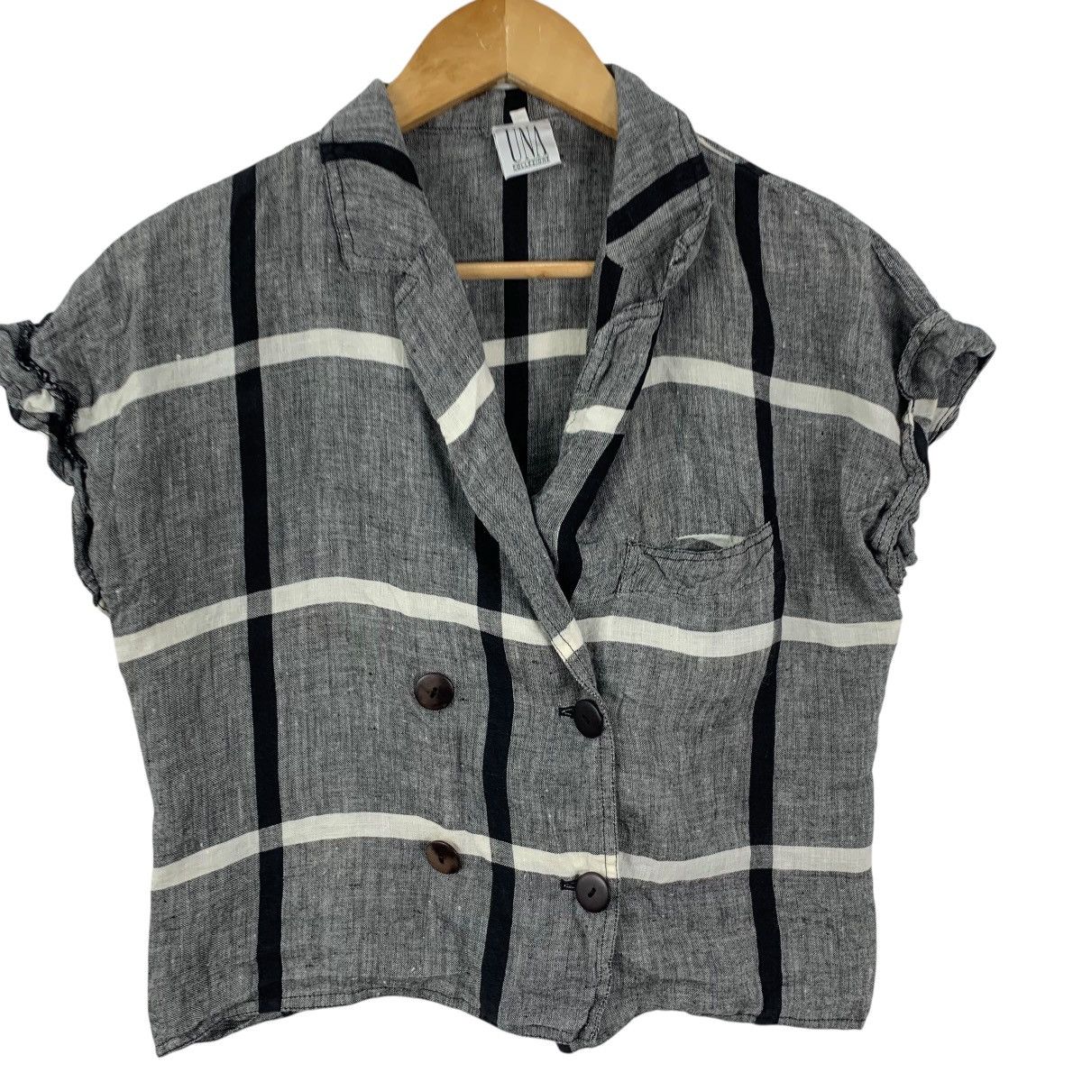 Other UNA COLLEZIONE Made In Italy Double Breasted Tee Shirt Size XS / US 0-2 / IT 36-38 - 5 Thumbnail