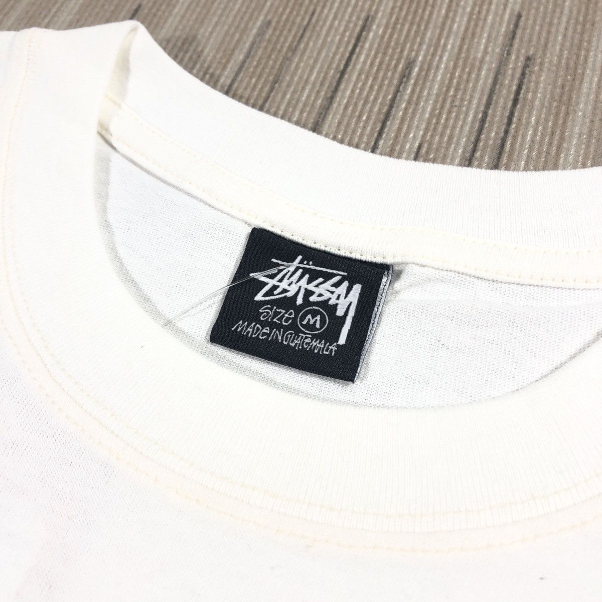 Stussy × Vintage Stussy How We're Livin Tee Size US M / EU 48-50 / 2 - 5 Thumbnail