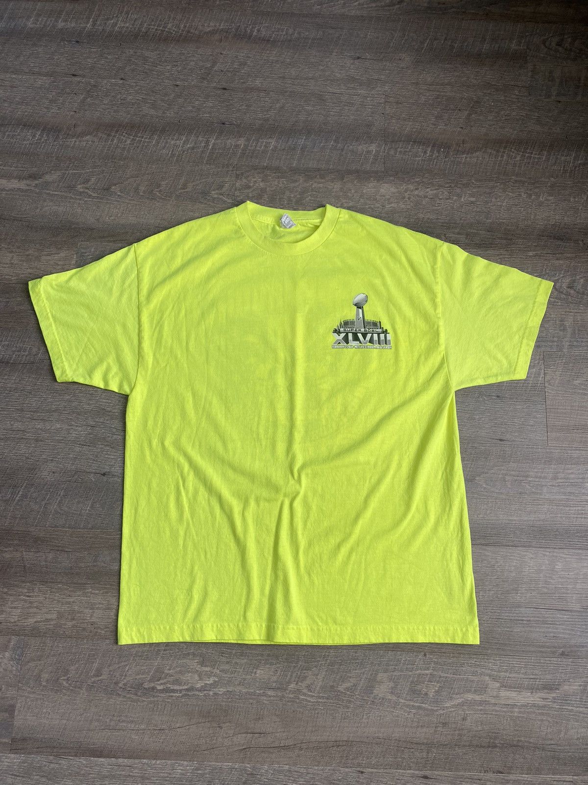 NFL 2014 NFL Super Bowl 48 Seahawks Vs Broncos Tee Size US XXL / EU 58 / 5 - 1 Thumbnail