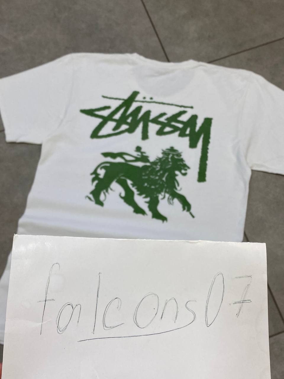Stussy Vintage Stussy Stock Logo Rasta Lion T-Shirt Size US S / EU 44-46 / 1 - 3 Thumbnail