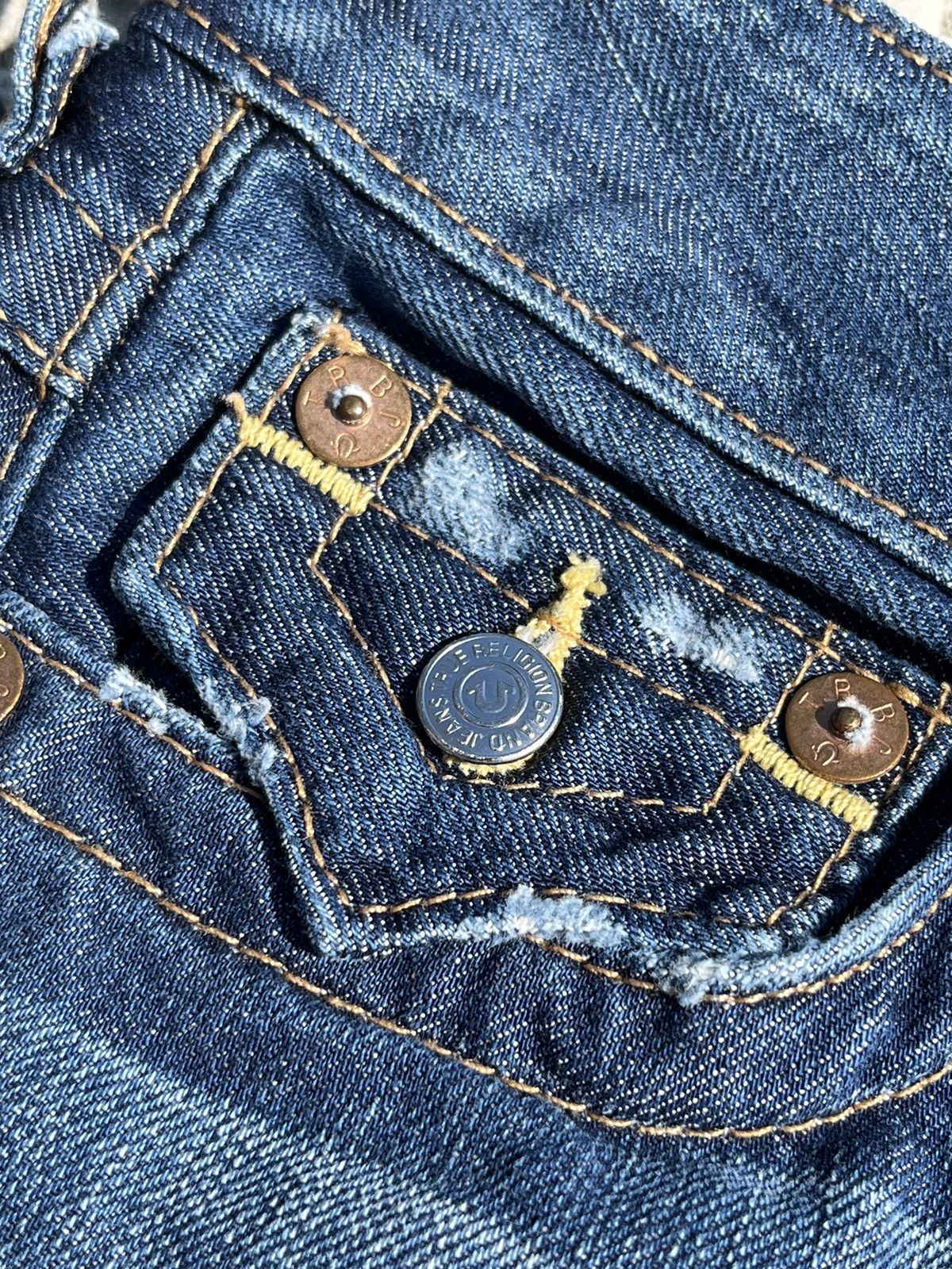 True Religion Vintage True Religion Skirt Jeans Size XXS / US 00 / IT 34 - 10 Thumbnail