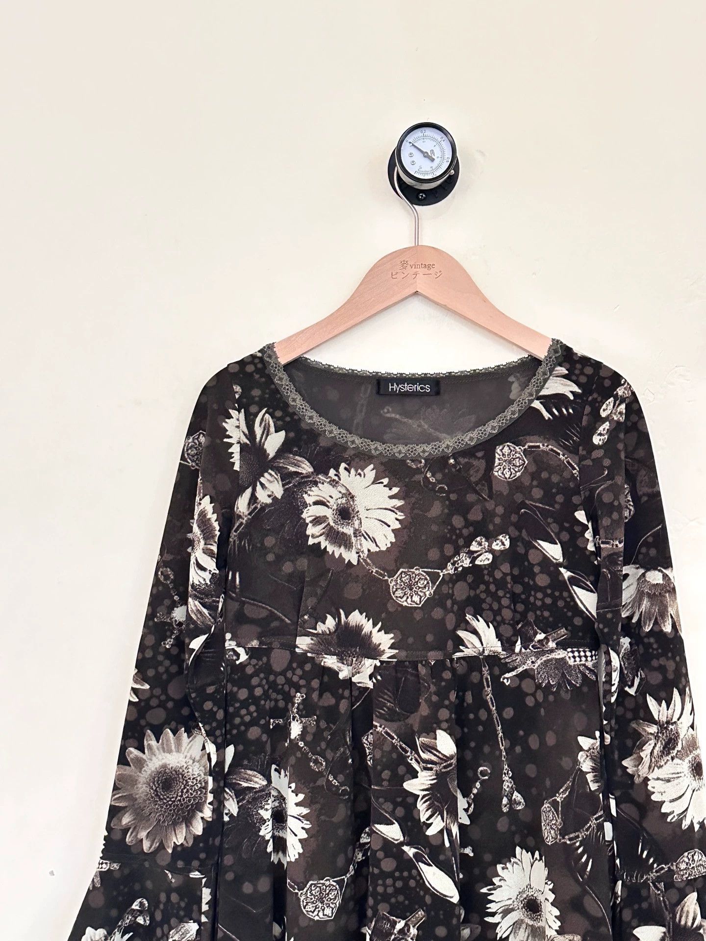 Hysteric Glamour Hysteric Glamour Lace Vintage Print Shirt Size F Size ONE SIZE - 2 Thumbnail