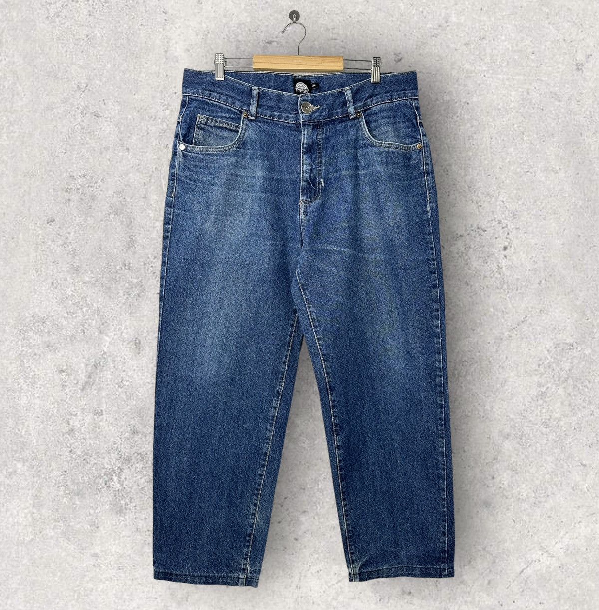 Southpole Y2K Vintage SOUTHPOLE Baggy Denim Pants Wide Leg Size US 34 / EU 50 - 2 Thumbnail