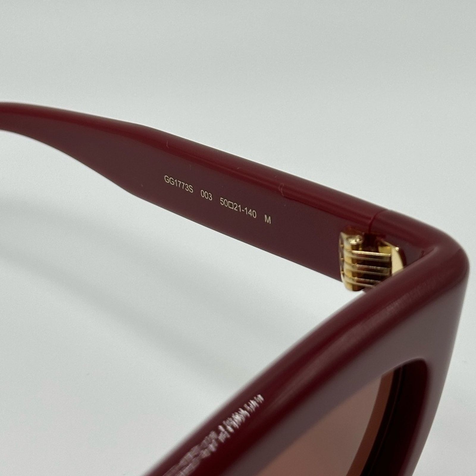 Gucci NEW GUCCI Sunglasses GG1773S 003 Burgundy Brown Women Size ONE SIZE - 9 Thumbnail