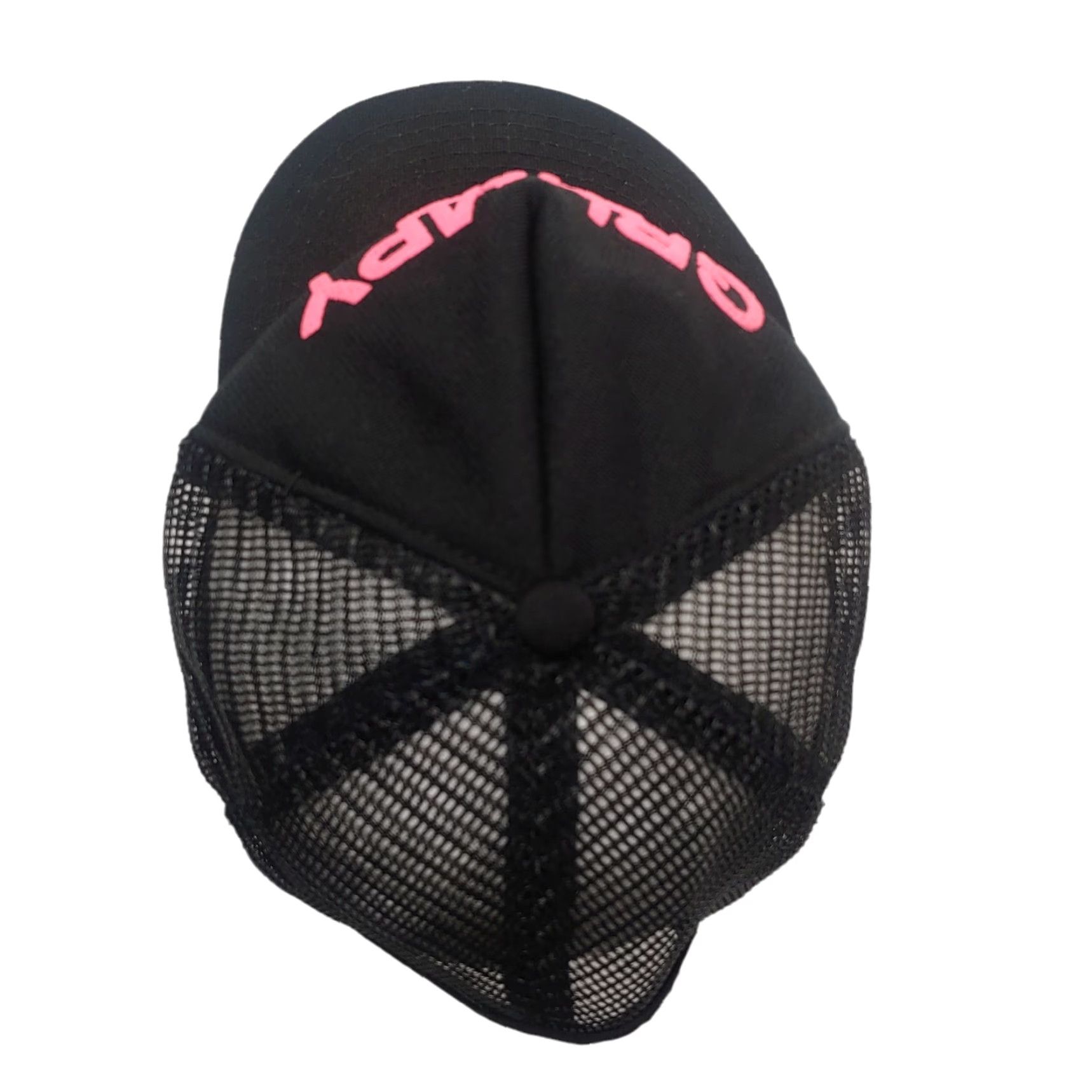 Pinko VINTAGE Grumpy Old Fart Cap Hat 2 Stripe Black White Pink Adjustable Men Snapback Vintage Two Stripe Cap Size ONE SIZE - 7 Thumbnail