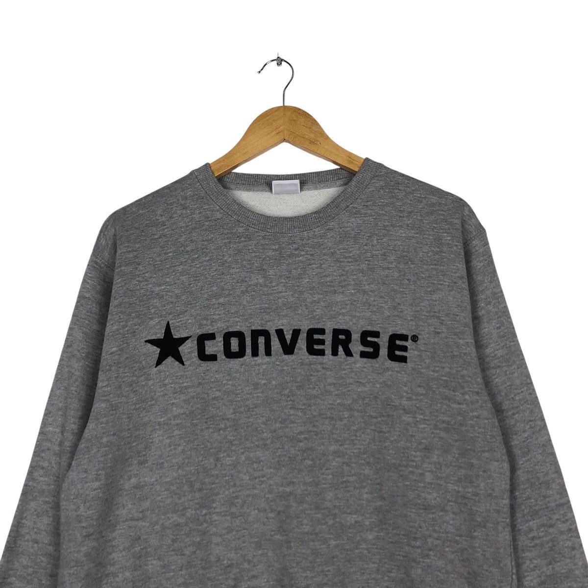Converse Vintage Converse Sweatshirt Spell Out Medium Size US M / EU 48-50 / 2 - 2 Thumbnail
