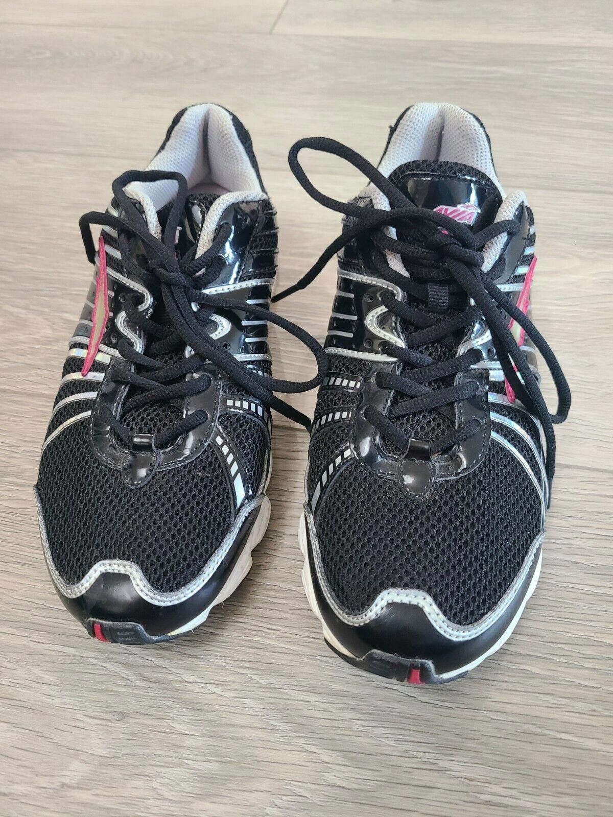 Avia Avia 5014 Tennis Shoes Size 9 Black Pink Sneakers Size US 9 / IT 39 - 2 Thumbnail