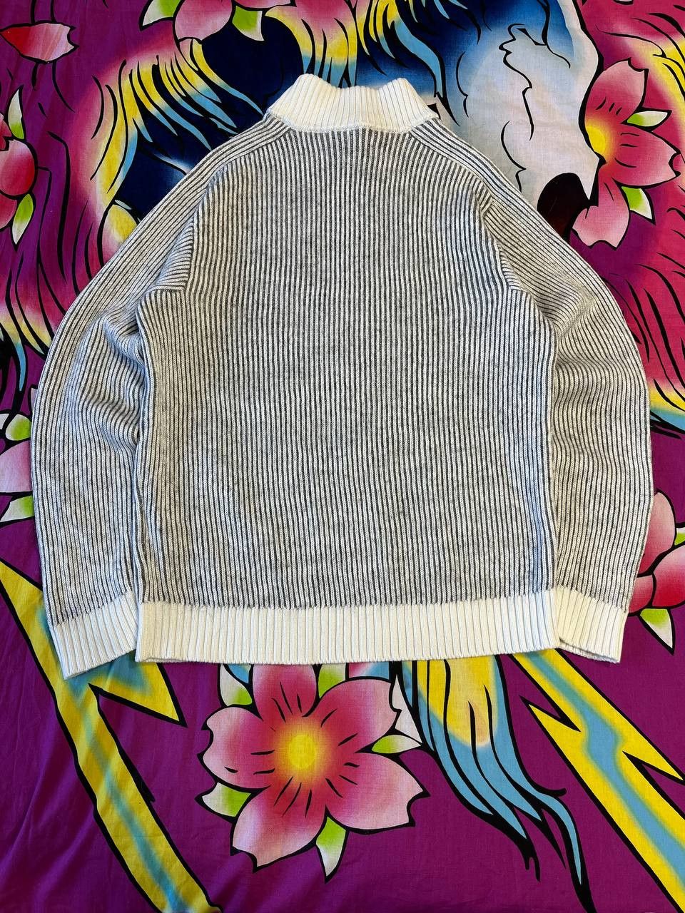 Hugo Boss Vintage Hugo Boss knit striped wool mens sweater y2k Size US L / EU 52-54 / 3 - 9 Thumbnail
