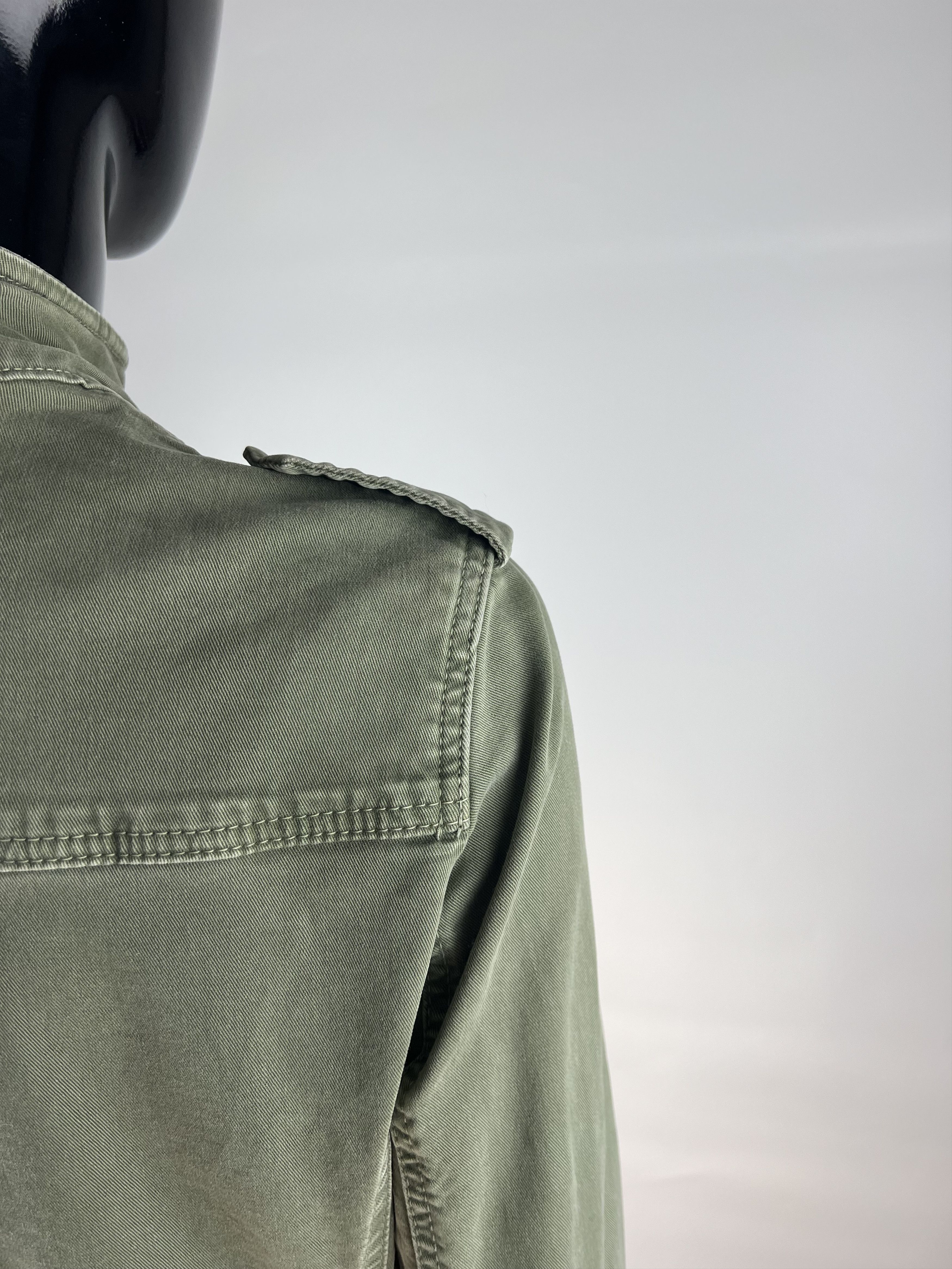 Designer Set Urban Deluxe Women's Green Denim Jacket Size M Size S / US 4 / IT 40 - 4 Thumbnail