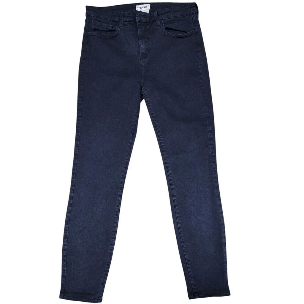 L'AGENCE L'Agence Margot Skinny High Rise Jeans Womens Denim Size 30 Size 30" / US 8 / IT 44 - 2 Thumbnail